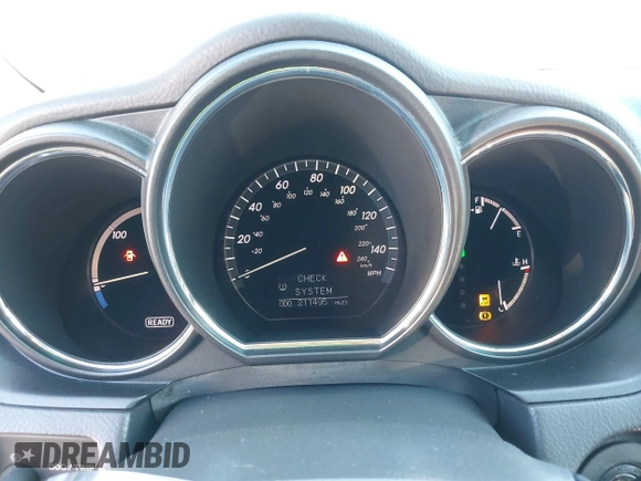 2008 Lexus RX 400h with VIN JTJHW31U582866777, listed as a IAAI auction lot 41880851 with 211,495 mi miles and . Bid and sale history available at DreamBid. Image 7.