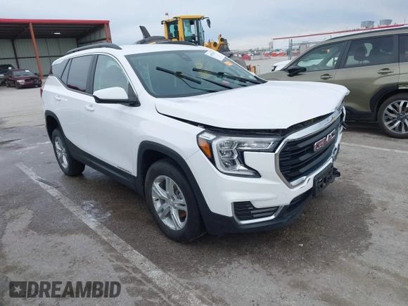 2022 GMC Terrain SLE with VIN 3GKALTEV2NL139045, listed as a IAAI auction lot 41974973 with 70,053 mi miles and . Bid and sale history available at DreamBid. Image 1.