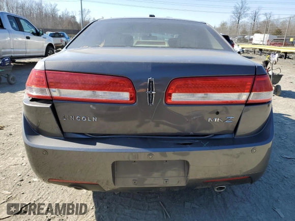 2012 Lincoln MKZ with VIN 3LNHL2GC5CR829510, listed as a Copart auction lot 45979545 with 46,495 mi miles and Salvage Title. Bid and sale history available at carsss.com. Image 6.