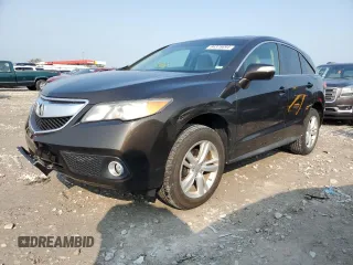 2014 Acura RDX Tech Pkg with VIN 5J8TB4H53EL000337, listed as a Copart auction lot 64376694 with 106,928 mi miles and Salvage Title. Bid and sale history available at carsss.com. Image 1.