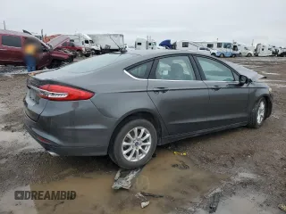 2018 Ford Fusion S with VIN 3FA6P0G73JR164990, listed as a Copart auction lot 45962225 with 0 mi miles and Salvage Title. Bid and sale history available at carsss.com. Image 3.