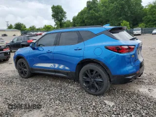 2020 Chevrolet Blazer RS with VIN 3GNKBKRS7LS561822, listed as a Copart auction lot 58831935 with 76,069 mi miles and Salvage title. Bid and sale history available at DreamBid. Image 2.