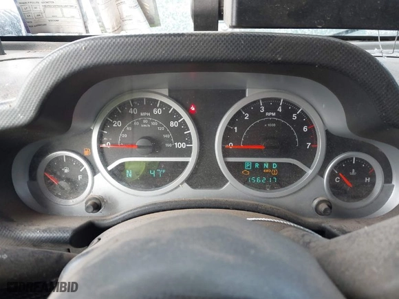 2010 Jeep Wrangler Unlimited Sport with VIN 1J4BA3H12AL230749, listed as a IAAI auction lot 41052278 with 156,217 mi miles. Bid and sale history available at carsss.com. Image 7.