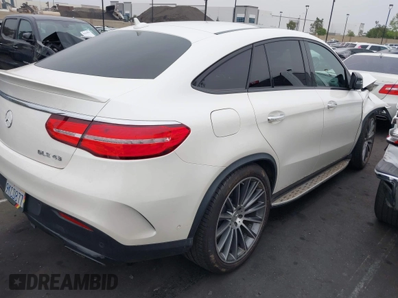 2019 Mercedes-Benz GLE 43 AMG with VIN 4JGED6EB5KA151772, listed as a IAAI auction lot 42168396 with 43,678 mi miles and . Bid and sale history available at DreamBid. Image 4.