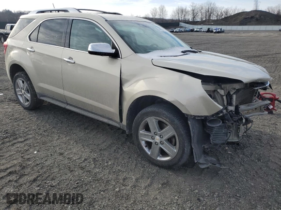 2014 Chevrolet Equinox LTZ with VIN 2GNFLHEK3E6105986, listed as a Copart auction lot 44567475 with 120,153 mi miles and Salvage Title. Bid and sale history available at carsss.com. Image 4.