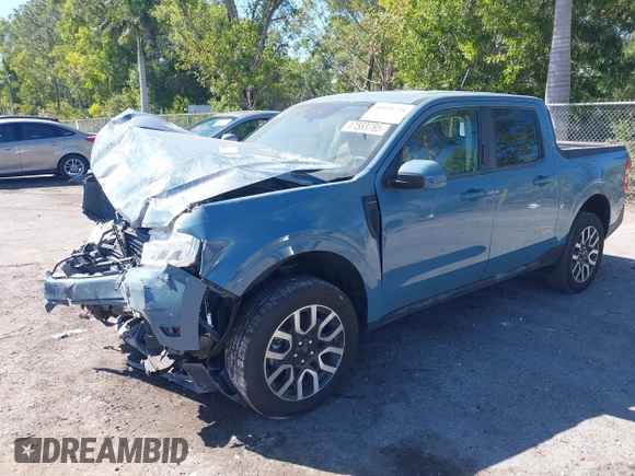2022 Ford Maverick XL with VIN 3FTTW8E93NRA82976, listed as a IAAI auction lot 41859734 with 60,546 mi miles and . Bid and sale history available at DreamBid. Image 2.