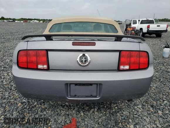 2006 Ford Mustang Standard with VIN 1ZVFT84N165154215, listed as a Copart auction lot 52100595 with 94,608 mi miles and Salvage Title. Bid and sale history available at carsss.com. Image 6.