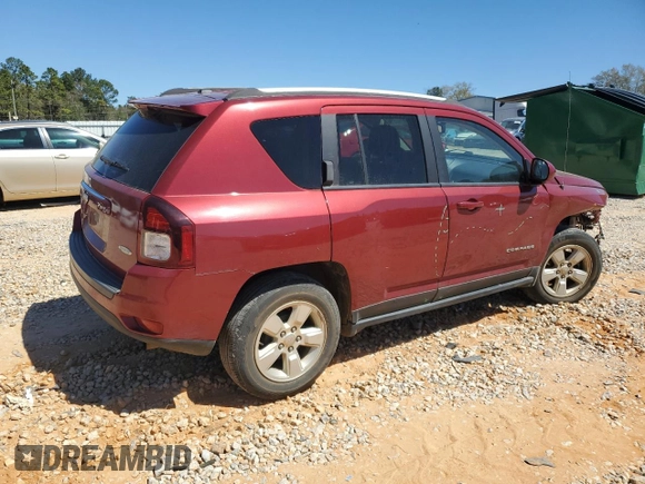 2017 Jeep Compass High Altitude with VIN 1C4NJCEA3HD151540, listed as a Copart auction lot 50071825 with 125,556 mi miles and Salvage title. Bid and sale history available at DreamBid. Image 3.