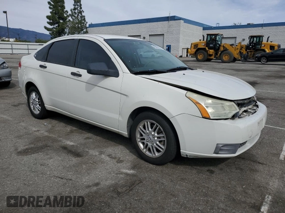 2009 Ford Focus SE with VIN 1FAHP35N89W160681, listed as a Copart auction lot 46862285 with 105,660 mi miles and Salvage Title. Bid and sale history available at carsss.com. Image 4.