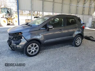 2020 Ford EcoSport SE z VIN MAJ3S2GE2LC335287, wystawiony jako Copart lot #50703425 z przebiegiem 119 497 mil mil oraz Szkoda całkowita • Salvage title. Historia ofert i sprzedaży dostępna na DreamBid. Obrazek 1.