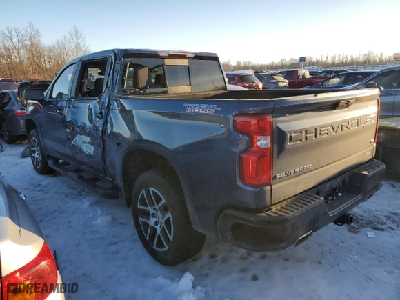 2019 Chevrolet Silverado 1500 LT Trail Boss with VIN 1GCPYFED2KZ254751, listed as a Copart auction lot 88020785 with 166,530 mi miles and Salvage Title. Bid and sale history available at carsss.com. Image 2.