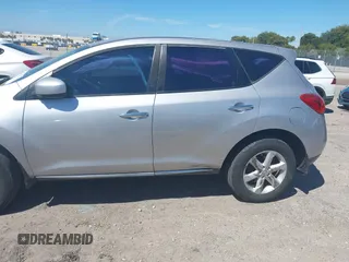 2009 Nissan Murano SL with VIN JN8AZ18U09W101917, listed as a IAAI auction lot 41856099 with 194,809 mi miles. Bid and sale history available at carsss.com. Image 6.