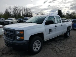 2014 Chevrolet Silverado 1500 Work Truck with VIN 1GCRCPEH9EZ324282, listed as a Copart auction lot 52715325 with 127,180 mi miles and Clean Title. Bid and sale history available at carsss.com. Image 1.