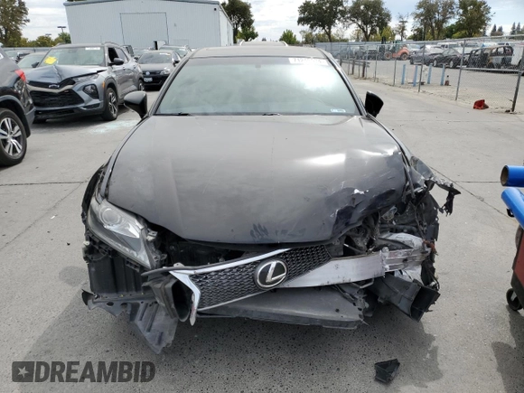 2013 Lexus GS 350 with VIN JTHBE1BL5D5011042, listed as a Copart auction lot 71249974 with 168,819 mi miles and Salvage Title. Bid and sale history available at carsss.com. Image 5.