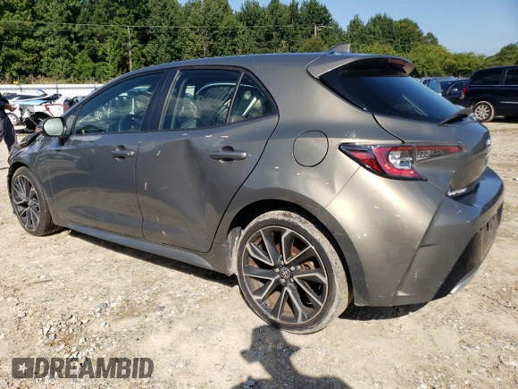 2019 Toyota Corolla Hatchback SE with VIN JTNK4RBE6K3051638, listed as a Copart auction lot 71595324 with 44,976 mi miles and Salvage Title. Bid and sale history available at carsss.com. Image 2.