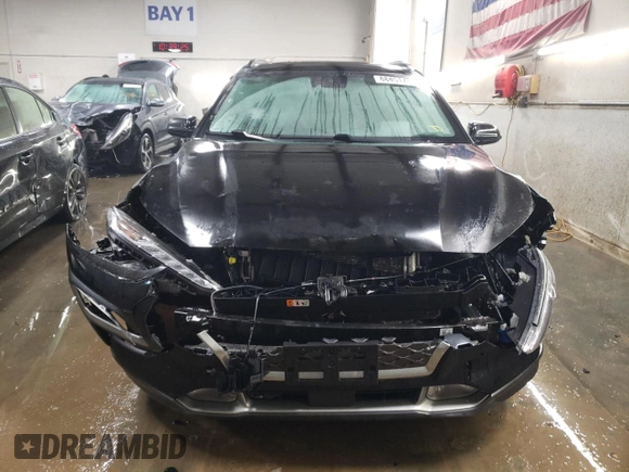 2020 Hyundai Kona Ultimate with VIN KM8K53A55LU572468, listed as a Copart auction lot 88451785 with 53,377 mi miles and Salvage Title. Bid and sale history available at carsss.com. Image 5.