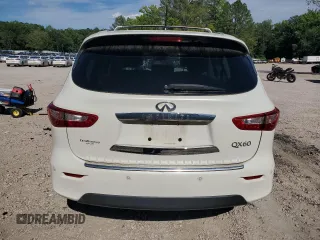 2015 Infiniti QX60 with VIN 5N1AL0MM7FC555894, listed as a Copart auction lot 58221965 with 181,024 mi miles and Clean title. Bid and sale history available at DreamBid. Image 6.