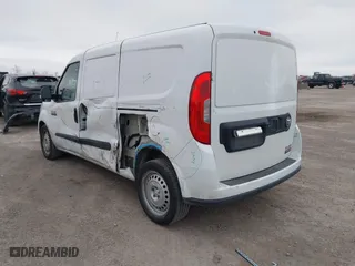 2022 Ram ProMaster City Cargo Van Tradesman with VIN ZFBHRFAB4N6Y47123, listed as a IAAI auction lot 41595466 with 51,797 mi miles. Bid and sale history available at carsss.com. Image 3.