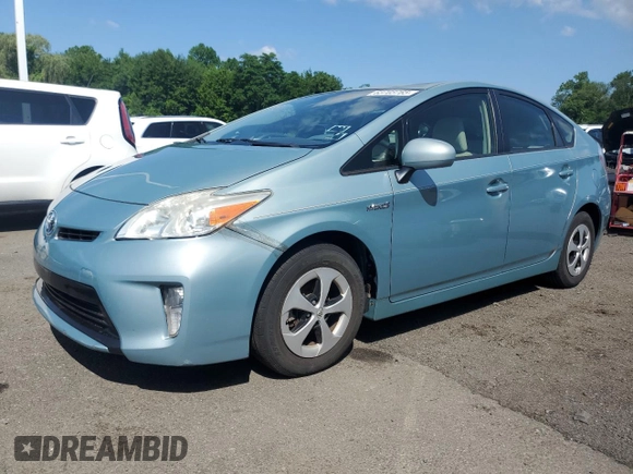 2014 Toyota Prius Four with VIN JTDKN3DU6E1846157, listed as a Copart auction lot 63703765 with 154,957 mi miles and Clean title. Bid and sale history available at DreamBid. Image 1.