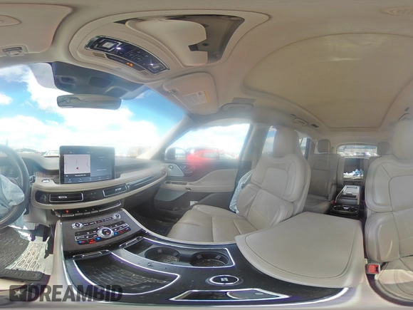 2020 Lincoln Aviator Reserve z VIN 5LM5J7XC5LGL26697, wystawiony jako Copart lot #57570355 z przebiegiem 64 692 mil mil oraz Czysty tytuł • Clean title. Historia ofert i sprzedaży dostępna na DreamBid. Obrazek 14.