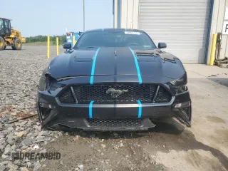 2019 Ford Mustang GT with VIN 1FA6P8CF3K5111433, listed as a Copart auction lot 59966135 with 27,572 mi miles and Salvage title. Bid and sale history available at DreamBid. Image 5.