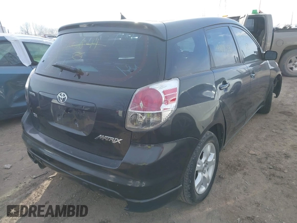 2005 Toyota Matrix STD with VIN 2T1KR32EX5C350841, listed as a IAAI auction lot 41076338 with 215,768 mi miles and . Bid and sale history available at DreamBid. Image 4.