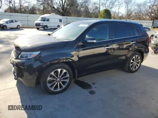 2014 Kia Sorento SX Limited with VIN 5XYKW4A73EG522925, listed as a Copart auction lot 87590325 with 128,976 mi miles and Salvage Title. Bid and sale history available at carsss.com. Image 1.