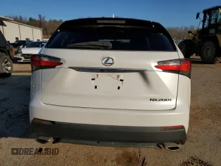 2017 Lexus NX with VIN JTJYARBZ0H2060406, listed as a Copart auction lot 88047045 with 123,643 mi miles and Salvage Title. Bid and sale history available at carsss.com. Image 6.