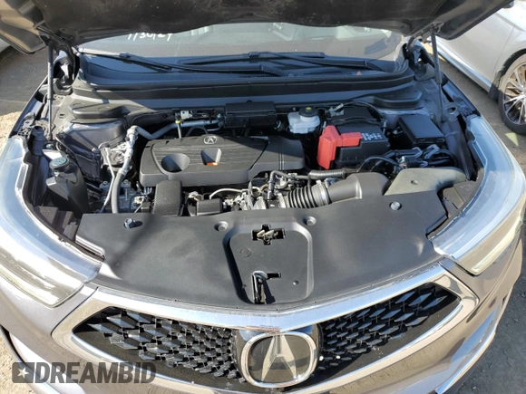 2020 Acura RDX w/Advance Pkg with VIN 5J8TC1H76LL009897, listed as a Copart auction lot 74604104 with 43,166 mi miles and Salvage Title. Bid and sale history available at carsss.com. Image 12.