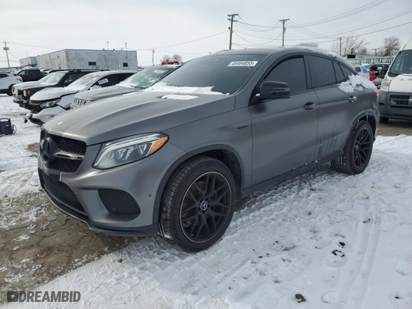2017 Mercedes-Benz GLE with VIN 4JGED6EB7HA073567, listed as a Copart auction lot 45464855 with 130,254 mi miles and Clean Title. Bid and sale history available at carsss.com. Image 1.