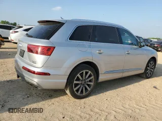 2017 Audi Q7 Premium Plus with VIN WA1LAAF70HD002088, listed as a Copart auction lot 51954345 with 142,387 mi miles and Clean Title. Bid and sale history available at carsss.com. Image 3.
