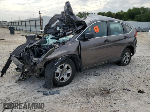 2014 Honda CR-V LX with VIN 2HKRM4H35EH626123, listed as a Copart auction lot 62437094 with 0 mi miles and Non Repairable. Bid and sale history available at carsss.com. Image 1.