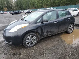 2017 Nissan LEAF SL with VIN 1N4BZ0CP1HC302548, listed as a Copart auction lot 78497793 with 23,375 mi miles. Bid and sale history available at carsss.com. Image 1.