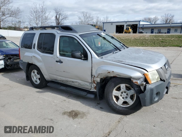 2005 Nissan Xterra S with VIN 5N1AN08U15C624534, listed as a Copart auction lot 51226125 with 158,795 mi miles and Salvage Title. Bid and sale history available at DreamBid. Image 4.
