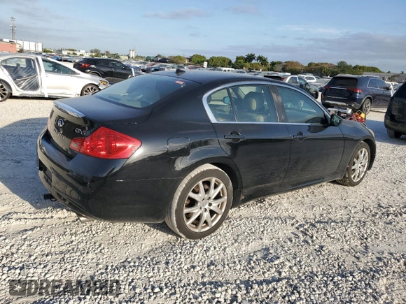 2011 Infiniti G37 x Sport Appearance Edition with VIN JN1CV6AR9BM412947, listed as a Copart auction lot 54158255 with 125,480 mi miles and Salvage Title. Bid and sale history available at DreamBid. Image 3.