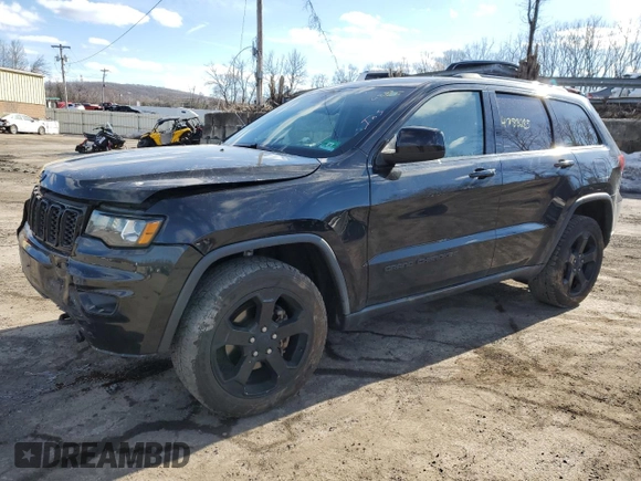 2019 Jeep Grand Cherokee Upland with VIN 1C4RJFAG5KC566823, listed as a Copart auction lot 47188285 with 53,454 mi miles and Salvage Title. Bid and sale history available at carsss.com. Image 1.