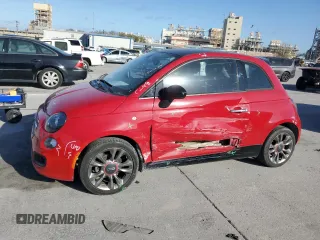 2017 FIAT 500 Pop z VIN 3C3CFFKR4HT600890, wystawiony jako Copart lot #49456795 z przebiegiem 61 356 mil mil oraz Szkoda całkowita • Salvage title. Historia ofert i sprzedaży dostępna na DreamBid. Obrazek 1.