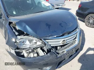 2013 Nissan Sentra SV with VIN 3N1AB7AP7DL621797, listed as a IAAI auction lot 41825503 with 152,558 mi miles. Bid and sale history available at carsss.com. Image 6.