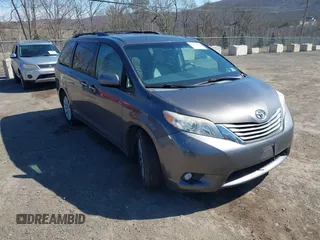 2013 Toyota Sienna XLE with VIN 5TDDK3DC6DS067612, listed as a IAAI auction lot 41756287 with 142,707 mi miles and . Bid and sale history available at DreamBid. Image 1.