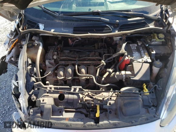 2017 Ford Fiesta SE with VIN 3FADP4EJ0HM135502, listed as a Copart auction lot 76623554 with 160,898 mi miles and Salvage Title. Bid and sale history available at DreamBid. Image 11.