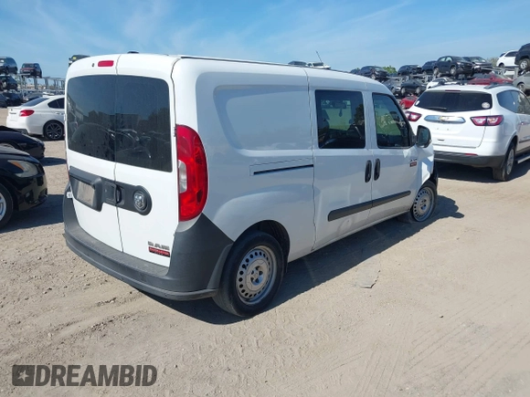 2017 Ram ProMaster City Cargo Tradesman с VIN ZFBERFAB1H6G96848, выставлен на аукционе IAAI как лот 41806184 с пробегом 206 534 миль миль и . История ставок и продаж доступна на DreamBid. Изображение 4.