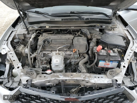 2018 Acura TLX Technology with VIN 19UUB1F56JA005169, listed as a Copart auction lot 51704375 with 129,442 mi miles and Salvage Title. Bid and sale history available at DreamBid. Image 11.