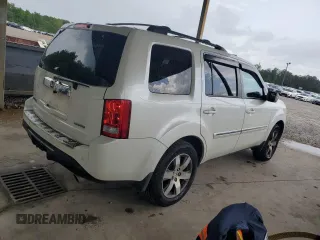 2013 Honda Pilot Touring with VIN 5FNYF3H95DB012660, listed as a Copart auction lot 53327255 with 122,139 mi miles and Salvage Title. Bid and sale history available at DreamBid. Image 3.