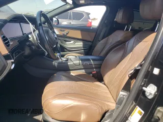 2017 Mercedes-Benz S 550e with VIN WDDUG6DBXHA289413, listed as a Copart auction lot 60136854 with 46,405 mi miles and Salvage Title. Bid and sale history available at DreamBid. Image 7.