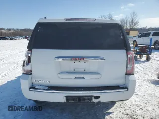 2017 GMC Yukon Denali with VIN 1GKS2CKJXHR168346, listed as a Copart auction lot 45666185 with 165,293 mi miles and Salvage Title. Bid and sale history available at carsss.com. Image 6.