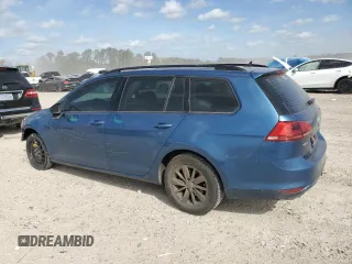 2017 Volkswagen Golf SportWagen S with VIN 3VWA17AU4HM502818, listed as a Copart auction lot 48975945 with 85,811 mi miles and Salvage Title. Bid and sale history available at carsss.com. Image 2.