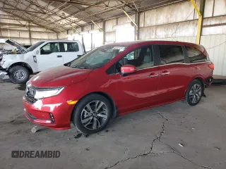 2024 Honda Odyssey Touring with VIN 5FNRL6H89RB013145, listed as a Copart auction lot 63103125 with 11,816 mi miles and Salvage title. Bid and sale history available at DreamBid. Image 1.