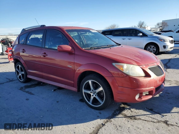 2006 Pontiac Vibe with VIN 5Y2SM65826Z410060, listed as a Copart auction lot 38359884 with 193,554 mi miles and Salvage Title. Bid and sale history available at carsss.com. Image 4.
