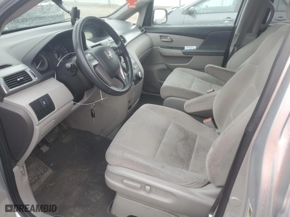 2011 Honda Odyssey LX with VIN 5FNRL5H27BB034345, listed as a Copart auction lot 80877974 with 100,263 mi miles and Salvage Title. Bid and sale history available at carsss.com. Image 7.