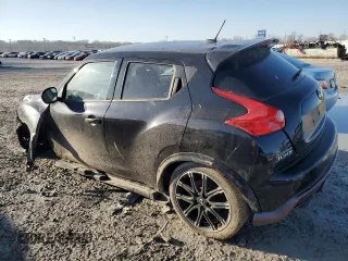 2014 Nissan Juke S with VIN JN8AF5MR3ET362570, listed as a Copart auction lot 48042185 with 93,843 mi miles and Salvage Title. Bid and sale history available at DreamBid. Image 2.